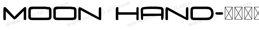 Moon Hand字体转换
